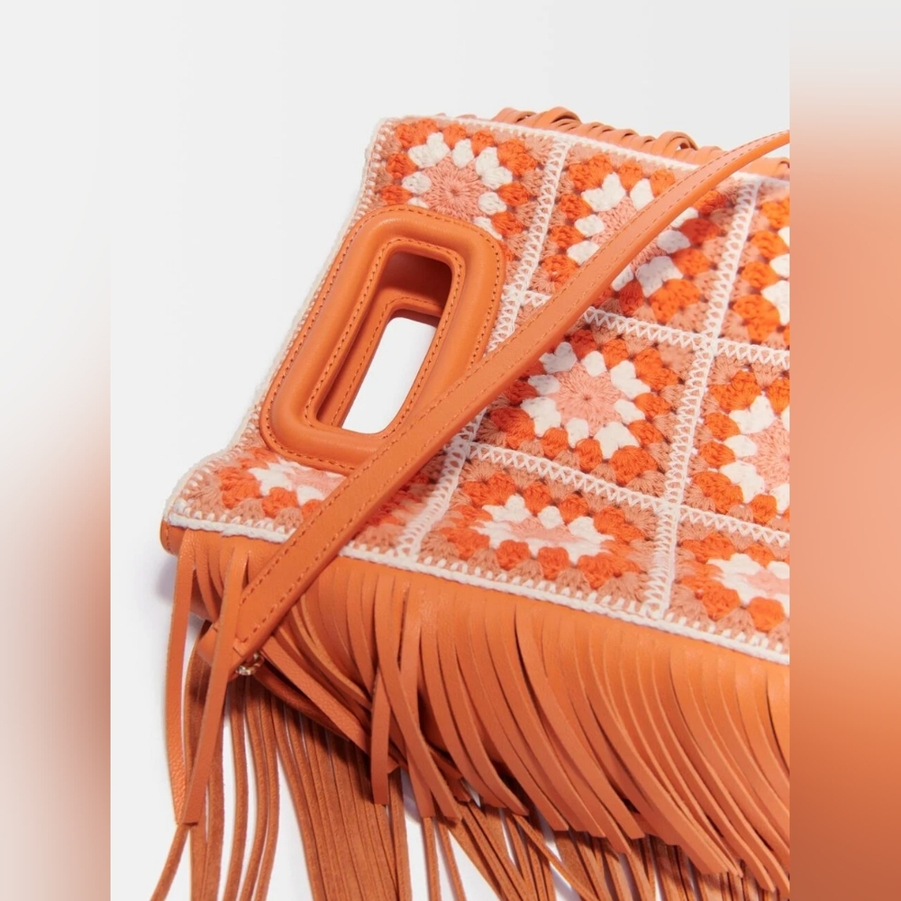 Maje Crochet M Bag - Picture 5 of 11